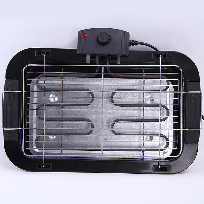 Square Smokeless Electric Grill with Temperature Control