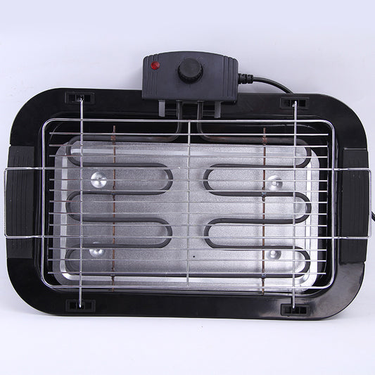 Square Smokeless Electric Grill with Temperature Control