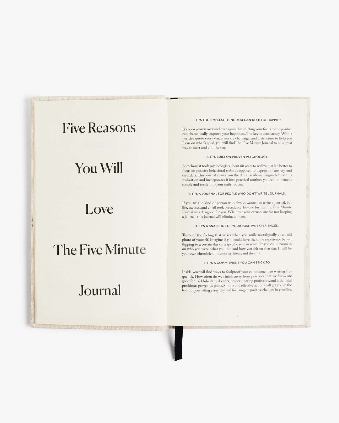 The Five Minute Journal 