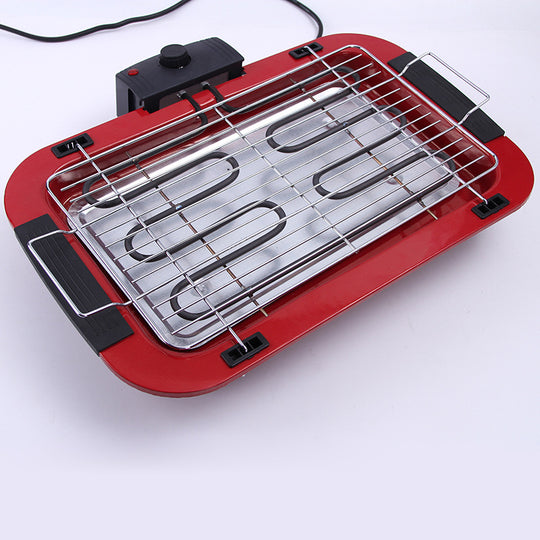 Square Smokeless Electric Grill with Temperature Control