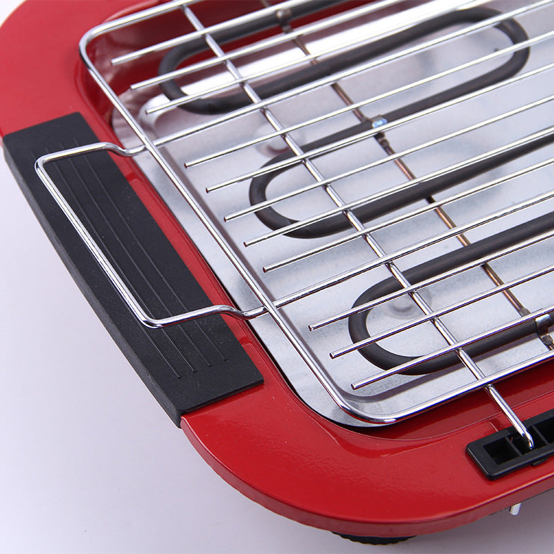 Square Smokeless Electric Grill with Temperature Control
