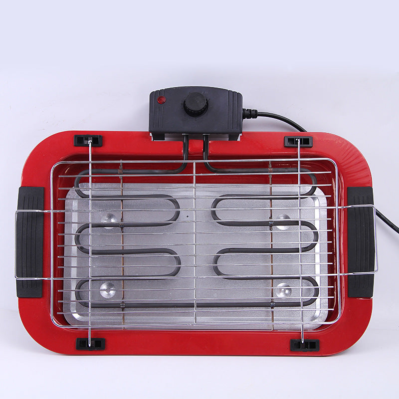 Square Smokeless Electric Grill with Temperature Control