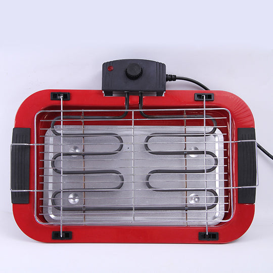 Square Smokeless Electric Grill with Temperature Control