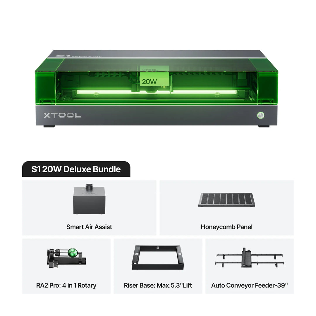 xTool S1 Enclosed Diode Laser Cutterenclosed diode laser cutter for makers